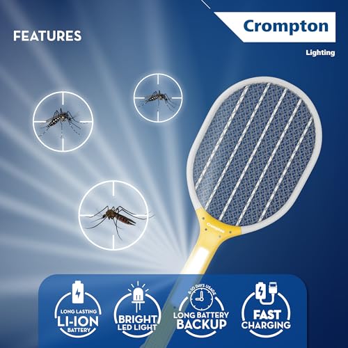 Crompton Anti-Mosquito Racquet-ZAPPY-Duo | Mosquito