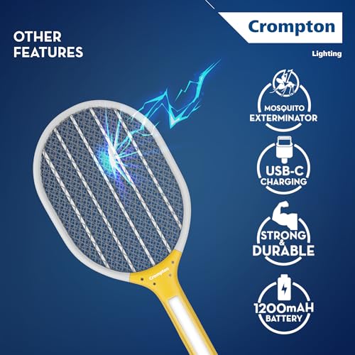 Crompton Anti-Mosquito Racquet-ZAPPY-Duo | Mosquito