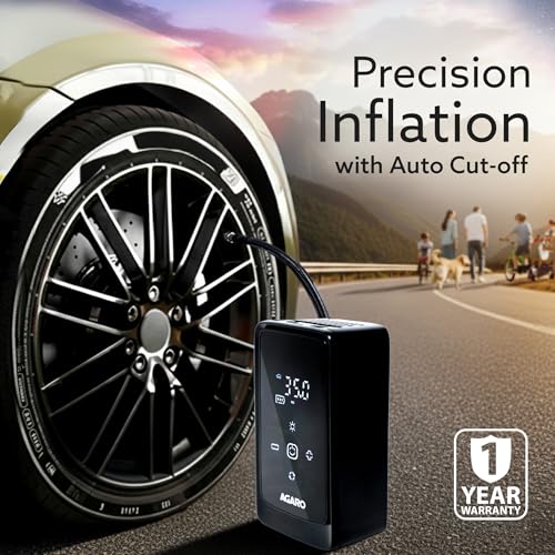 AGARO Atom Cordless Tyre Inflator