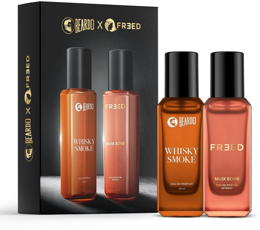 BEARDO Whisky Smoke & Freed Musk Bomb Perfume | Strong & Long Las...more