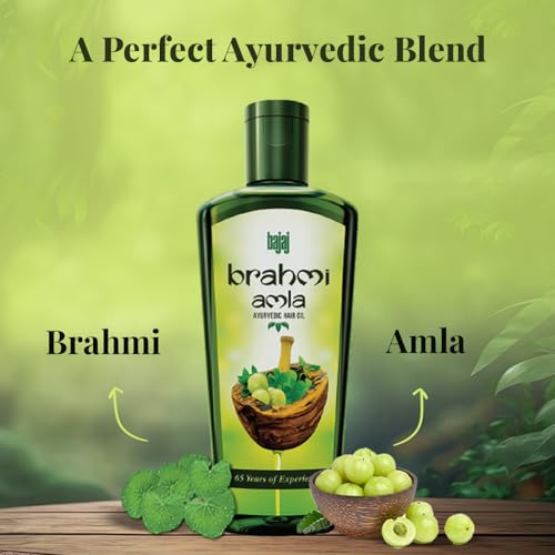 Bajaj Brahmi Amla Hair Oil 400ml - Image 4