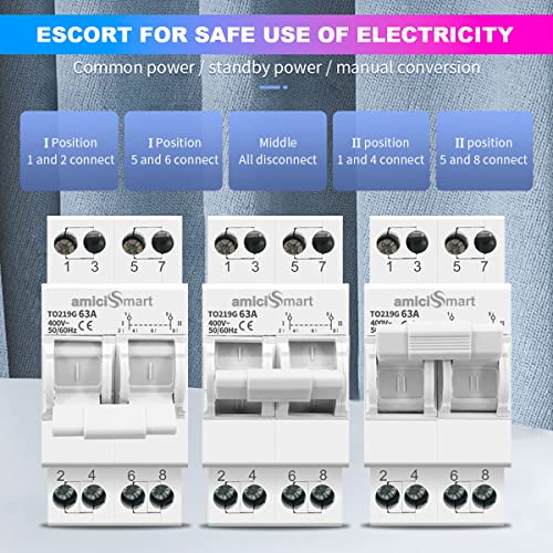 amiciSmart Dual Power Manual Transfer