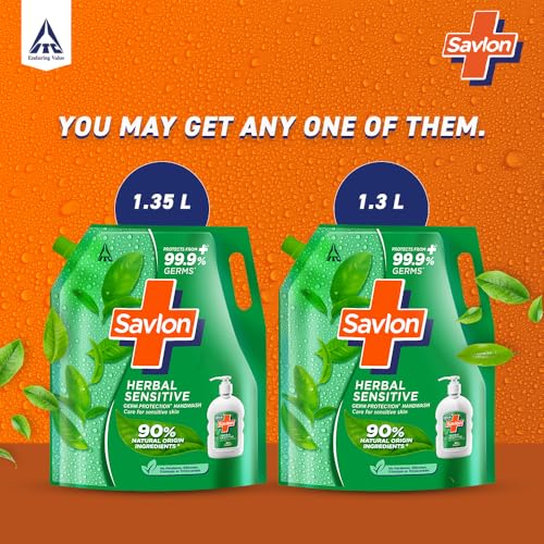 ITC Savlon Herbal Sensitive Germ