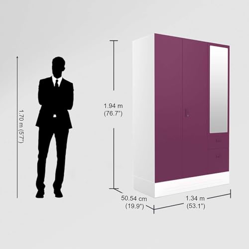 Interio by Godrej Almirah Slimline