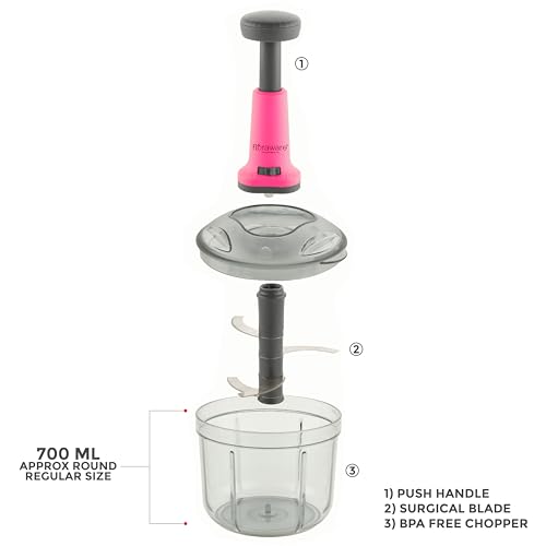 Floraware Round Food Chopper Steel