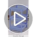 Sulfar Plastic 3-In-1 Compact Kitchen