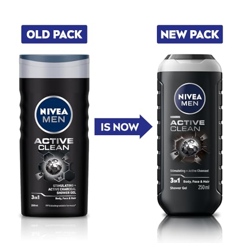 NIVEA Men Body Wash, Active