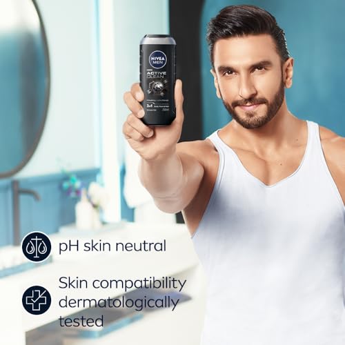NIVEA Men Body Wash, Active
