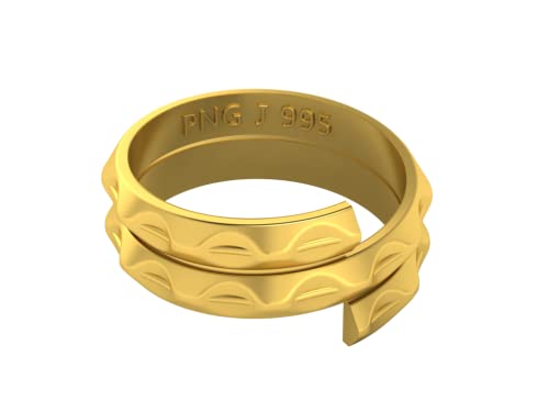PNG Jewellers 3 gm Vedhani Gold Ring 24 kt (995) - Image 2