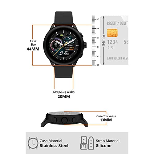 Fossil Gen 6 Display Wellness Edition Black Smartwatch FTW4069 - Image 5