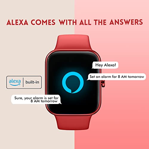 Fastrack Reflex Vox Smartwatch|Alexa Built-in|Bright