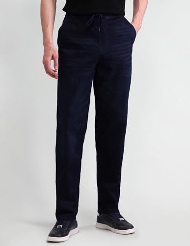U.S. POLO ASSN. Mens Dark Wash Jogger (UDJOGO0110_Blue_30) - Image 6