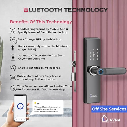 LAVNA Digital Smart Door Lock