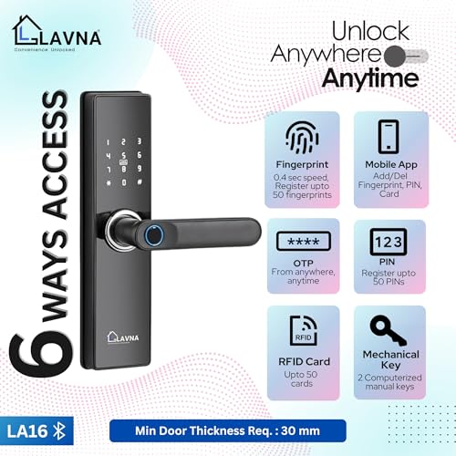 LAVNA Digital Smart Door Lock