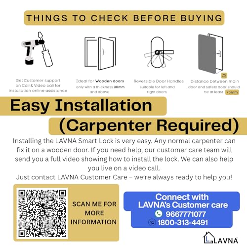 LAVNA Digital Smart Door Lock