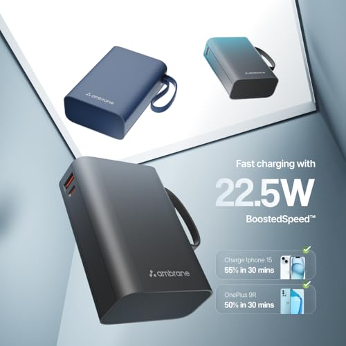 Ambrane 20000mAh Small Pocket Size