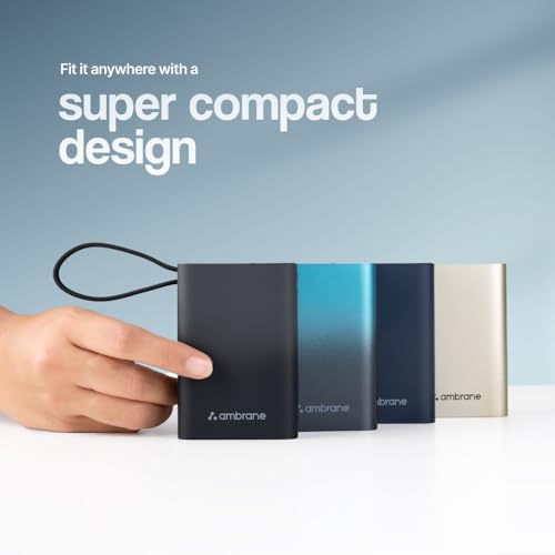 Ambrane 20000mAh Small Pocket Size