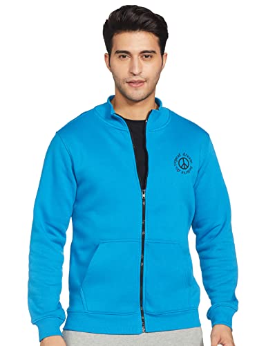 Amazon Brand - Symbol Men's Cotton High Neck Sweatshirt