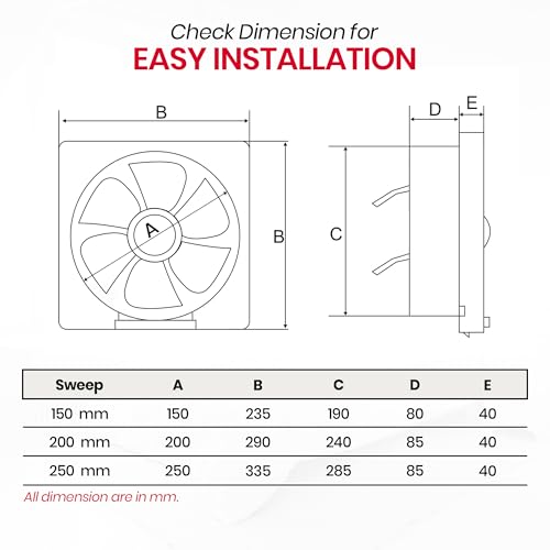 Colorbot Ecoz BLDC Exhaust Fan