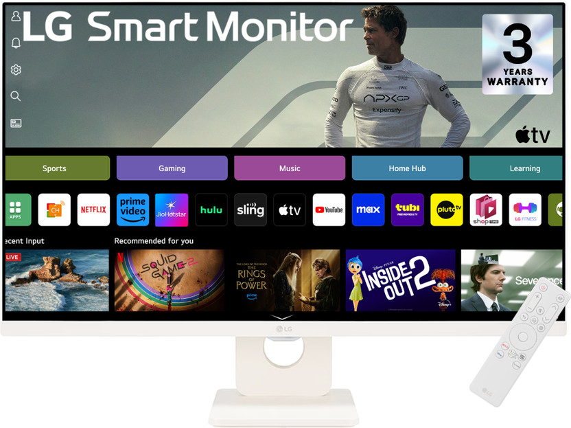 LG 80.01 cm (32 inch) Full HD IPS Panel with webOS, Apple AirPlay...more