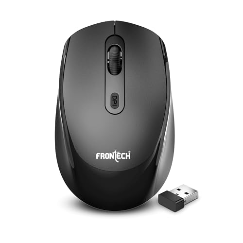 FRONTECH MS-0074 Wireless Mouse, 2.4GHz