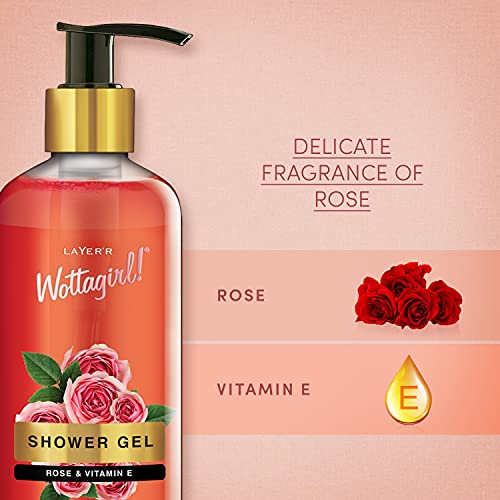 Layer'r Wottagirl Shower Gel Rose