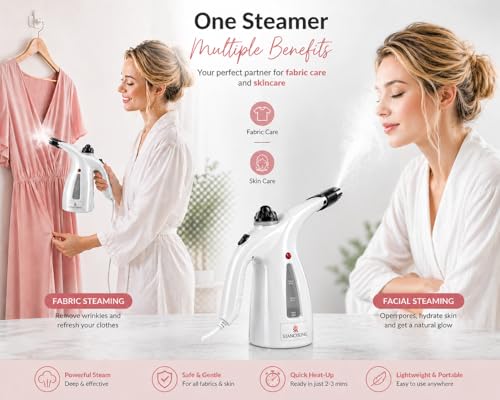 StancyKing 2-in-1 Garment Steamer &
