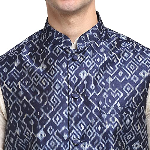 Jompers Men's Digital Printed Nehru Jacket. - Image 5