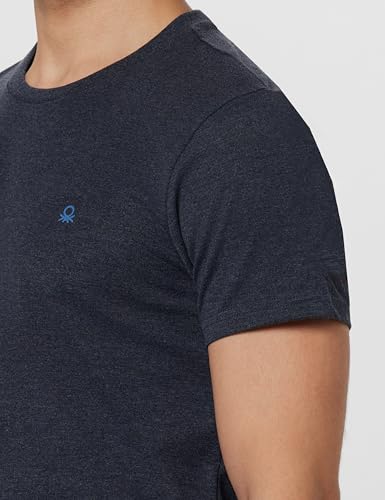 United Colors of Benetton Men Cotton Solid Regular Fit T-Shirt - Image 6