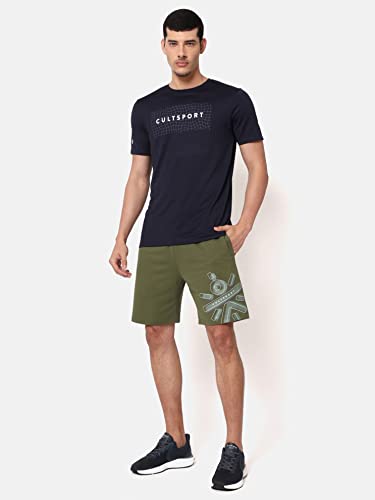 CULTSPORT Active Shorts with Logo Print - Image 4