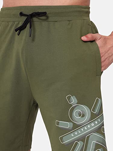 CULTSPORT Active Shorts with Logo Print - Image 5