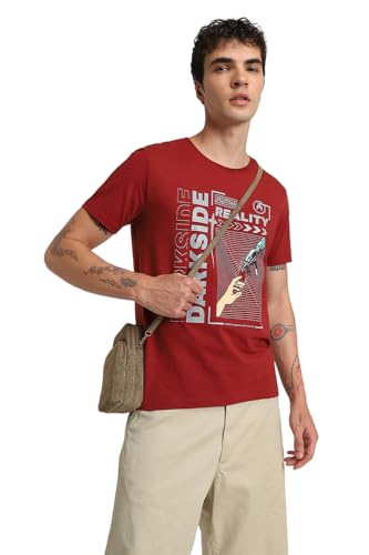 Forever 21 Men Graphic Regular Fit T-Shirt