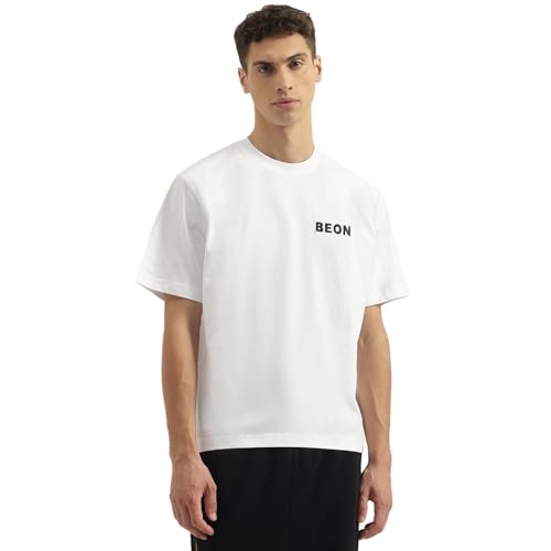 UNITED COLORS OF BENETTON Men's Solid Boxy T-Shirt