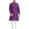 KISAH Men's Printed Indowestern Sherwani