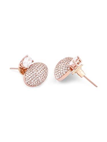 Ami Rose Gold Dazzling cubic