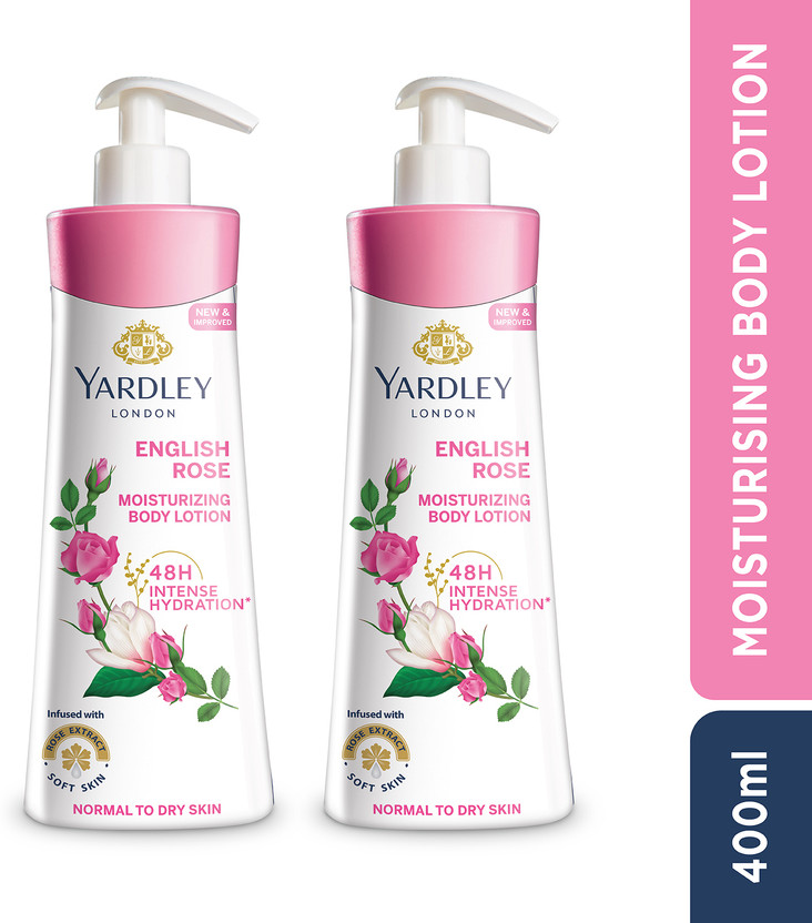 Yardley London English Rose Moisturizing Hand & Body Lotion With ...more
