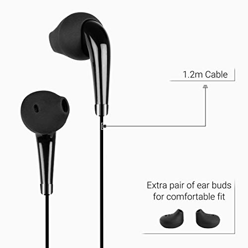 Zebronics Zeb-Calyx Wired in Ear Earphones with Mic (Black) - Image 6