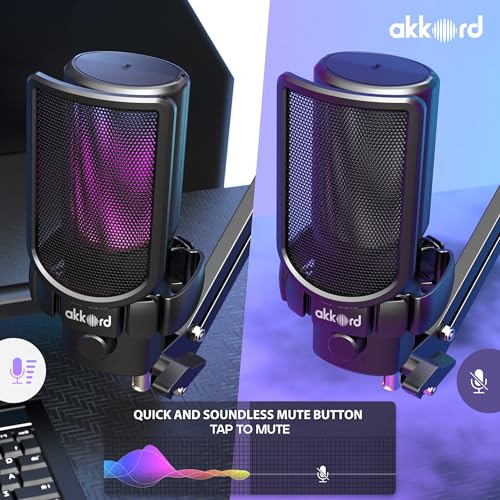 Akkord USB Microphone with Boom