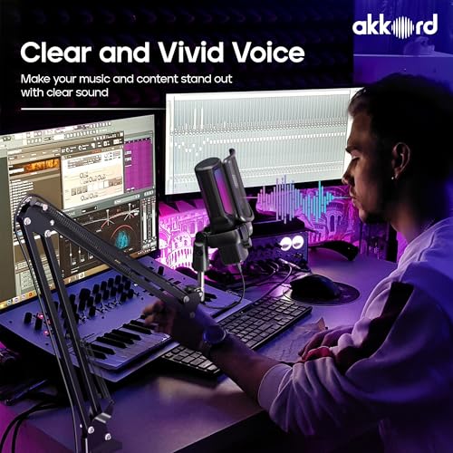 Akkord USB Microphone with Boom