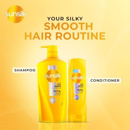 Sunsilk Flowy Silk Smooth Shampoo 650 ml - Image 7