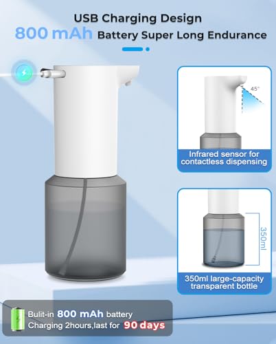 Automatic Soap Dispenser, 350ml Sensor
