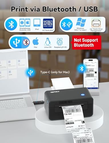 iDPRT Bluetooth Thermal Label Printer