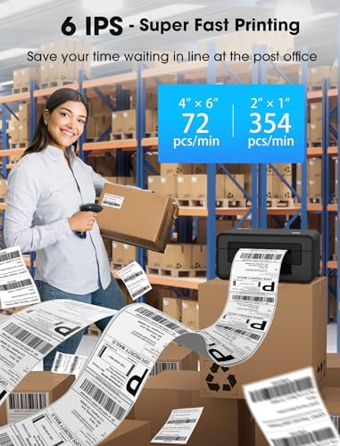 iDPRT Bluetooth Thermal Label Printer