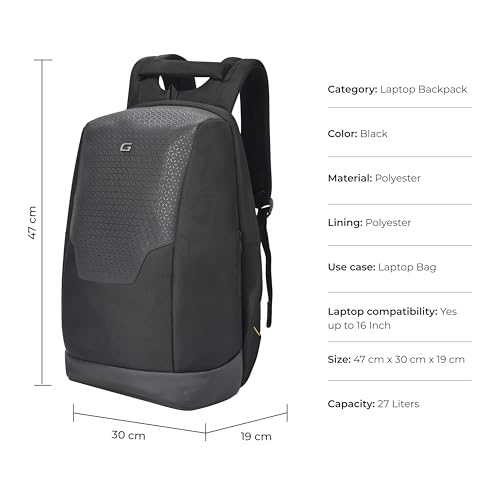 Gear NG Future Anti-Theft Faux Leather Water Resistant Laptop Backpack - Image 2