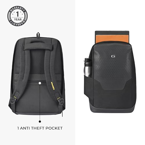 Gear NG Future Anti-Theft Faux Leather Water Resistant Laptop Backpack - Image 5