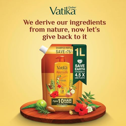 Dabur Vatika Ayurvedic Shampoo Refill