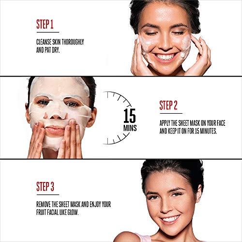Lakme Blush & Glow Watermelon Sheet Mask, 25 ml - Image 3