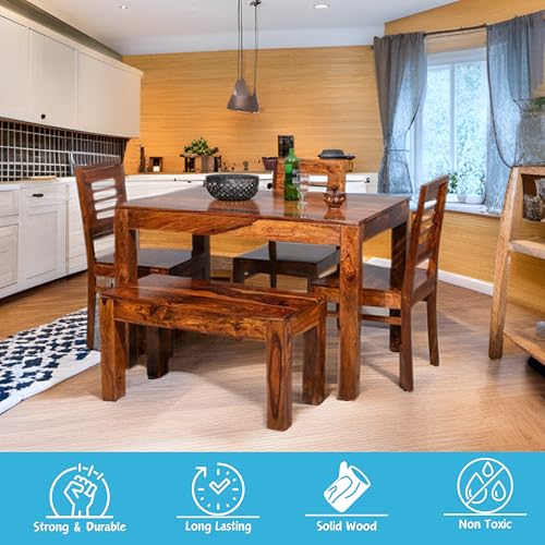 Custom Decor Carlsbade Solid Sheesham