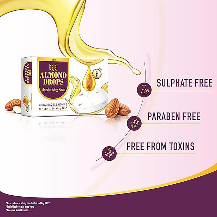 BAJAJ Almond Drops Moisturising Soap
