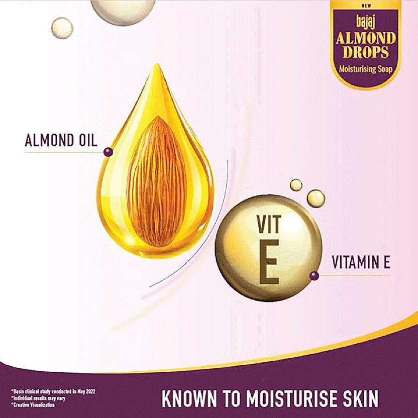 BAJAJ Almond Drops Moisturising Soap